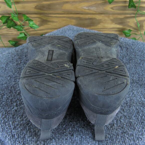 Lands' End Women's Loafer Gray Leather Sz 9 Medium Used 2025 - Picture 5 of 6